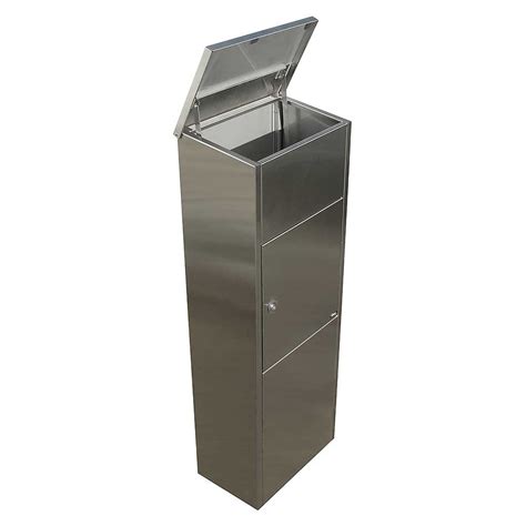 bottom metal drop box|large metal Dropbox.